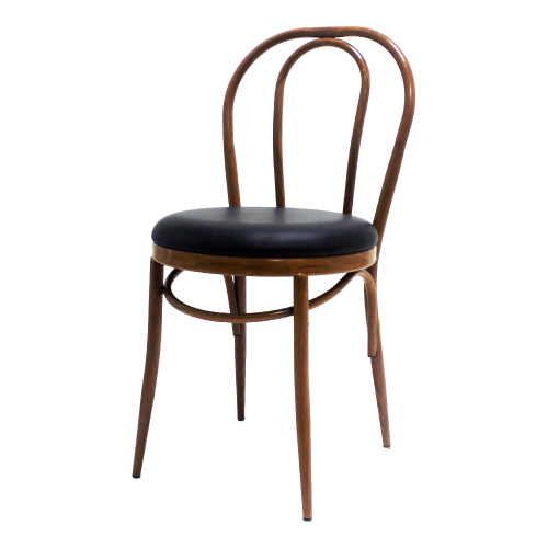 철재 곡목 의자